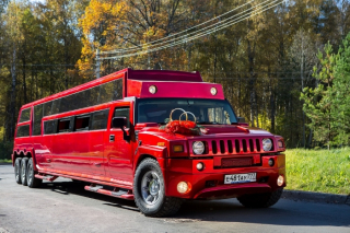 Мега Хаммер H2 red