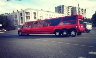 Мега Хаммер H2 red